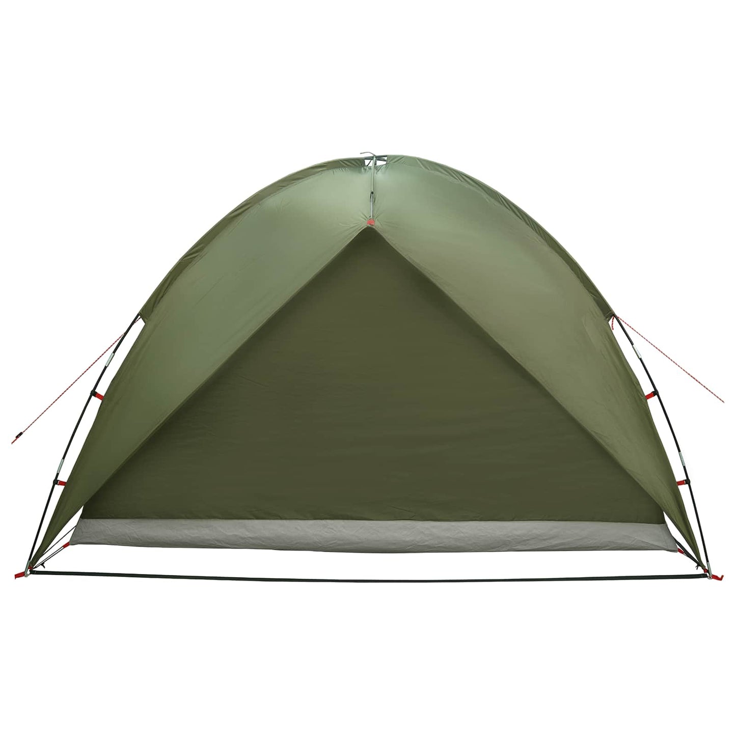 vidaXL Camping Tent with Rainfly Water-resistant Dome Olive Green