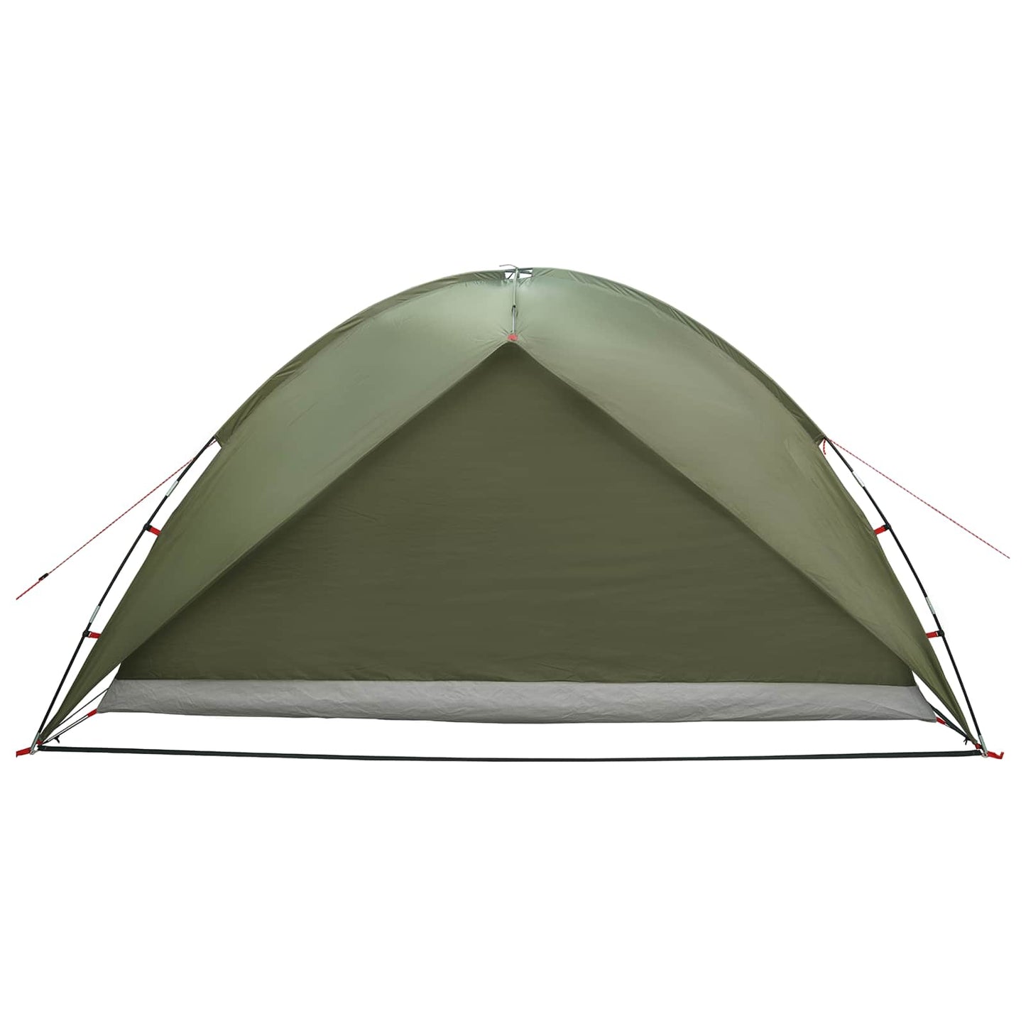 vidaXL Camping Tent with Rainfly Water-resistant Dome Olive Green