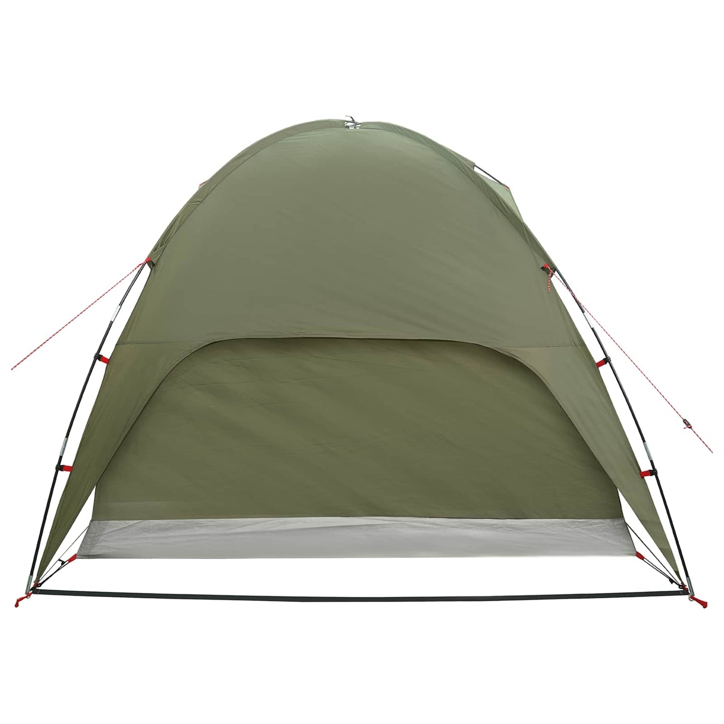 vidaXL Camping Tent with Rainfly Water-resistant Dome Olive Green