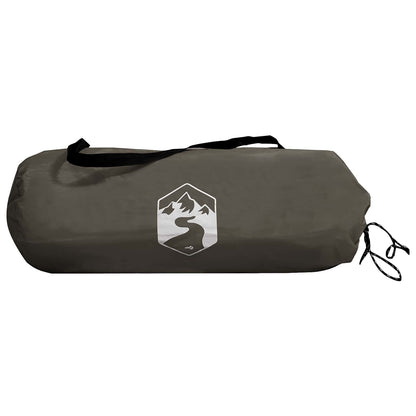 vidaXL Camping Tarp with Mesh Walls Brown Grey 340 x 260 x 220 cm