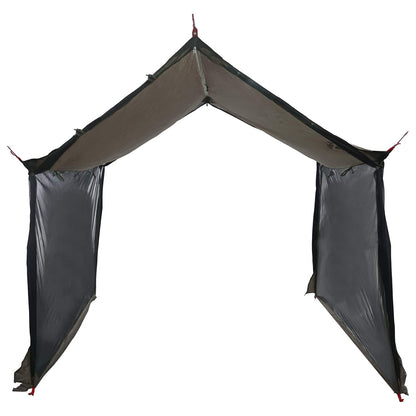 vidaXL Camping Tarp with Mesh Walls Brown Grey 340 x 260 x 220 cm