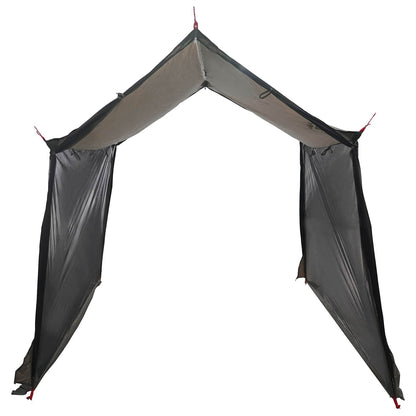 vidaXL Camping Tarp with Mesh Walls Brown Grey 270 x 210 x 210 cm
