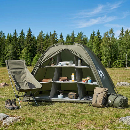 vidaXL Storage Tent Olive Green 120 x 50 x 70 cm Polyester and Steel