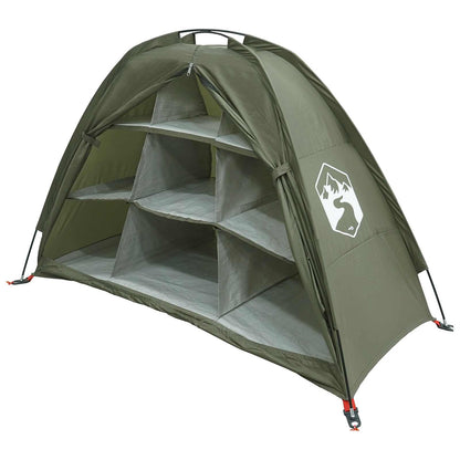 vidaXL Storage Tent Olive Green 120 x 50 x 70 cm Polyester and Steel