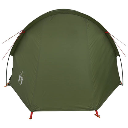 vidaXL Tunnel Tent Olive Green 410 x 175 x 105 cm Polyester and Steel