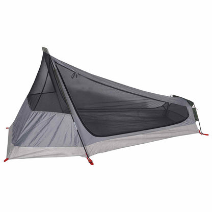 vidaXL Tunnel Tent Olive Green 215 x 100 x 90 cm Polyester and Steel