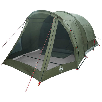 vidaXL Cabin Tent Olive Green 488 x 244 x 183 cm Polyester and Steel