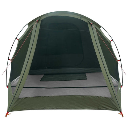 vidaXL Cabin Tent Olive Green 488 x 244 x 183 cm Polyester and Steel