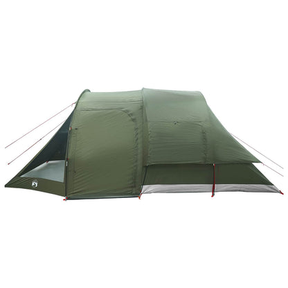 vidaXL Cabin Tent Olive Green 488 x 244 x 183 cm Polyester and Steel