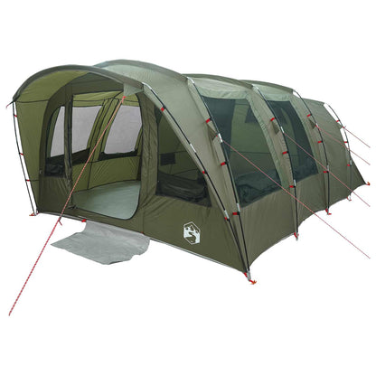 vidaXL Tunnel Tent Olive Green 427 x 315 x 178 cm Polyester and Steel