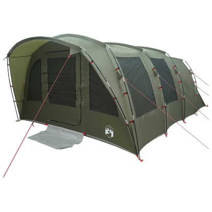 vidaXL Tunnel Tent Olive Green 427 x 315 x 178 cm Polyester and Steel