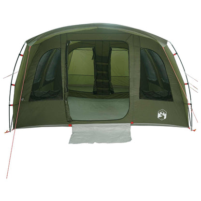 vidaXL Tunnel Tent Olive Green 427 x 315 x 178 cm Polyester and Steel