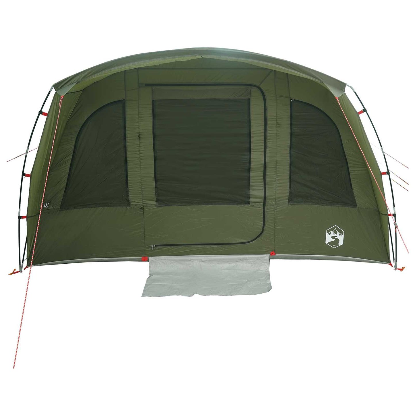 vidaXL Tunnel Tent Olive Green 427 x 315 x 178 cm Polyester and Steel