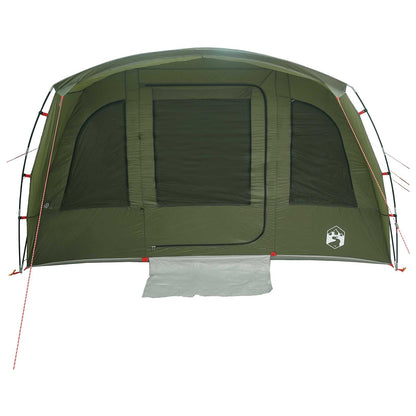 vidaXL Tunnel Tent Olive Green 427 x 315 x 178 cm Polyester and Steel