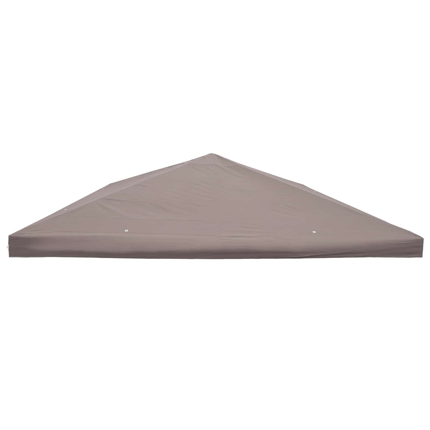 vidaXL Gazebo Cover with Roof Taupe 300 x 300 cm Polyester and Steel