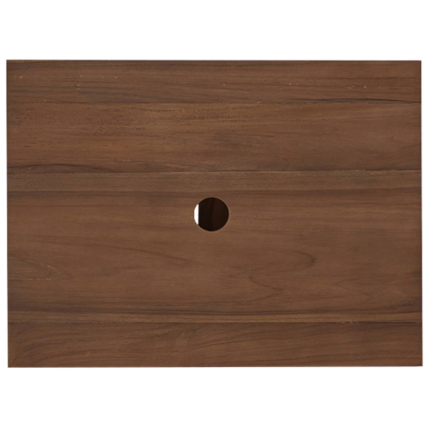 vidaXL Bathroom Cabinet Natural 60 x 45 x 75 cm Solid Teak Wood