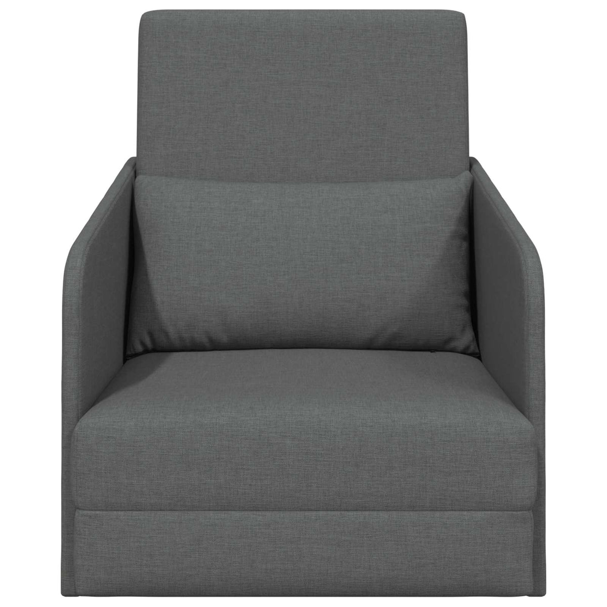 vidaXL Folding Sofa Bed Dark Grey 65 x 80 x 83 cm Fabric