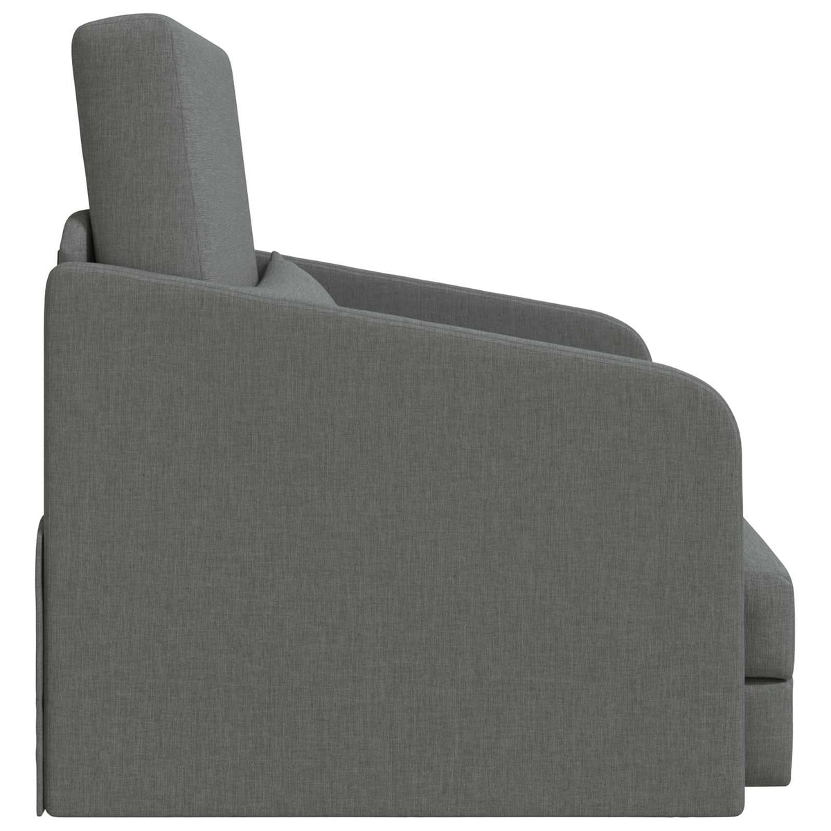 vidaXL Folding Sofa Bed Dark Grey 65 x 80 x 83 cm Fabric