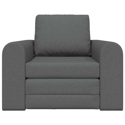 vidaXL Folding Sofa Bed Dark Grey 98 x 71 x 83 cm Fabric