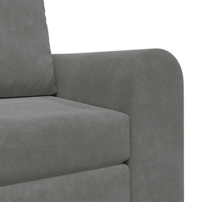 vidaXL Folding Sofa Bed Dark Grey 98 x 71 x 83 cm Velvet