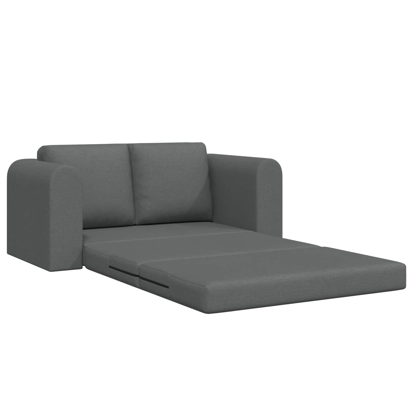vidaXL Folding Sofa Bed Dark Grey 148 x 71 x 83 cm Fabric