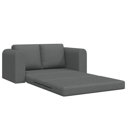 vidaXL Folding Sofa Bed Dark Grey 148 x 71 x 83 cm Fabric