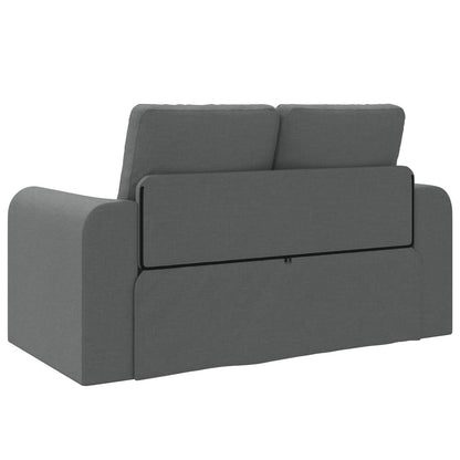 vidaXL Folding Sofa Bed Dark Grey 148 x 71 x 83 cm Fabric