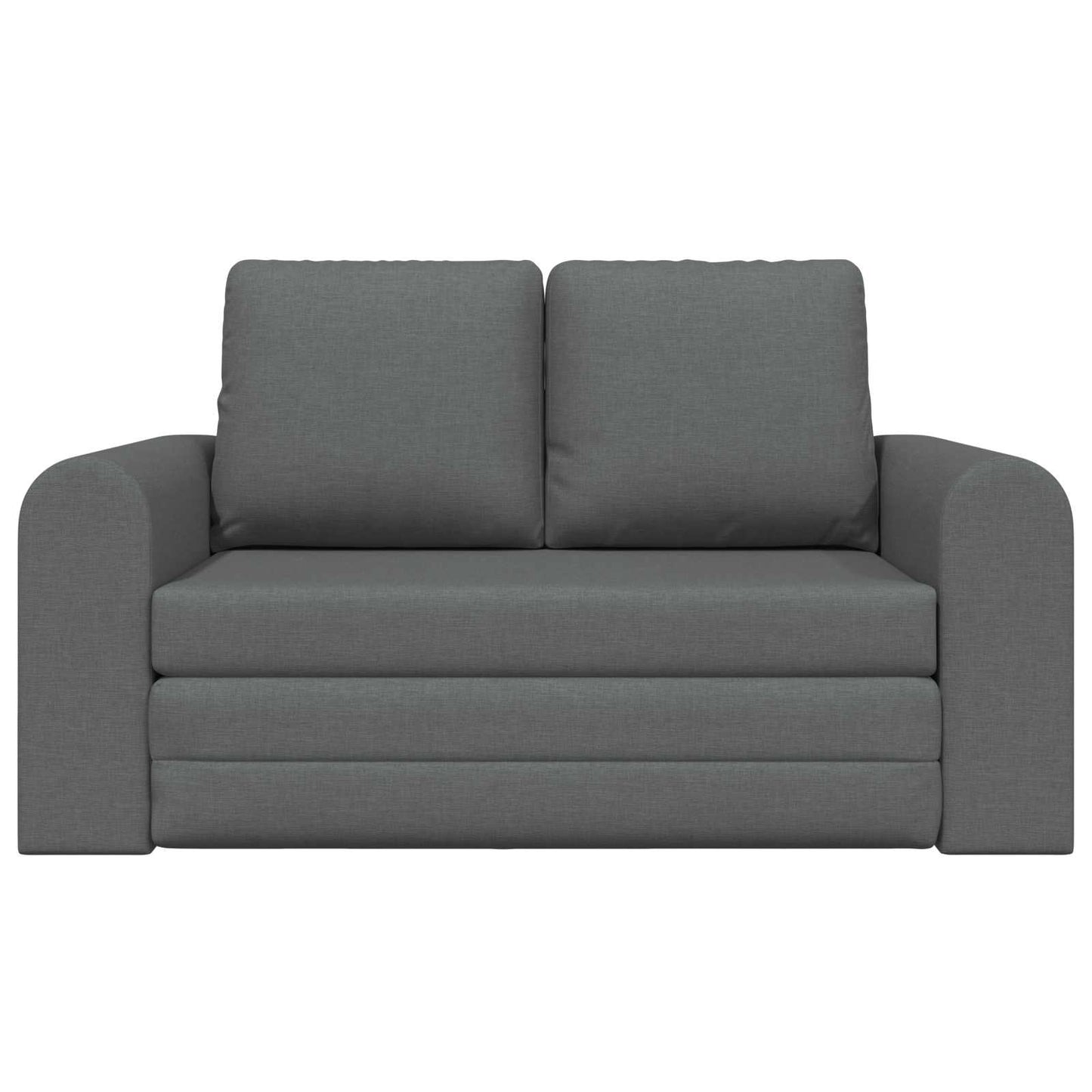 vidaXL Folding Sofa Bed Dark Grey 148 x 71 x 83 cm Fabric