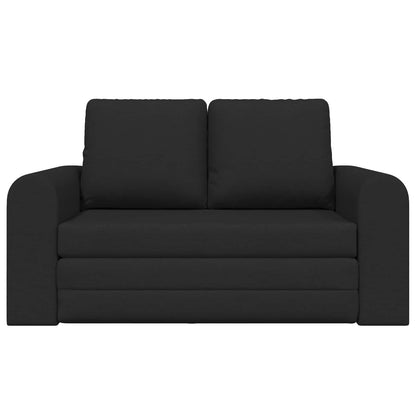 vidaXL Folding Sofa Bed Black 148 x 71 x 83 cm Fabric