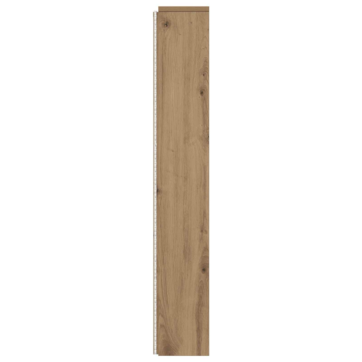 vidaXL Headboard Cabinet with LED Artisan Oak Engineered Wood