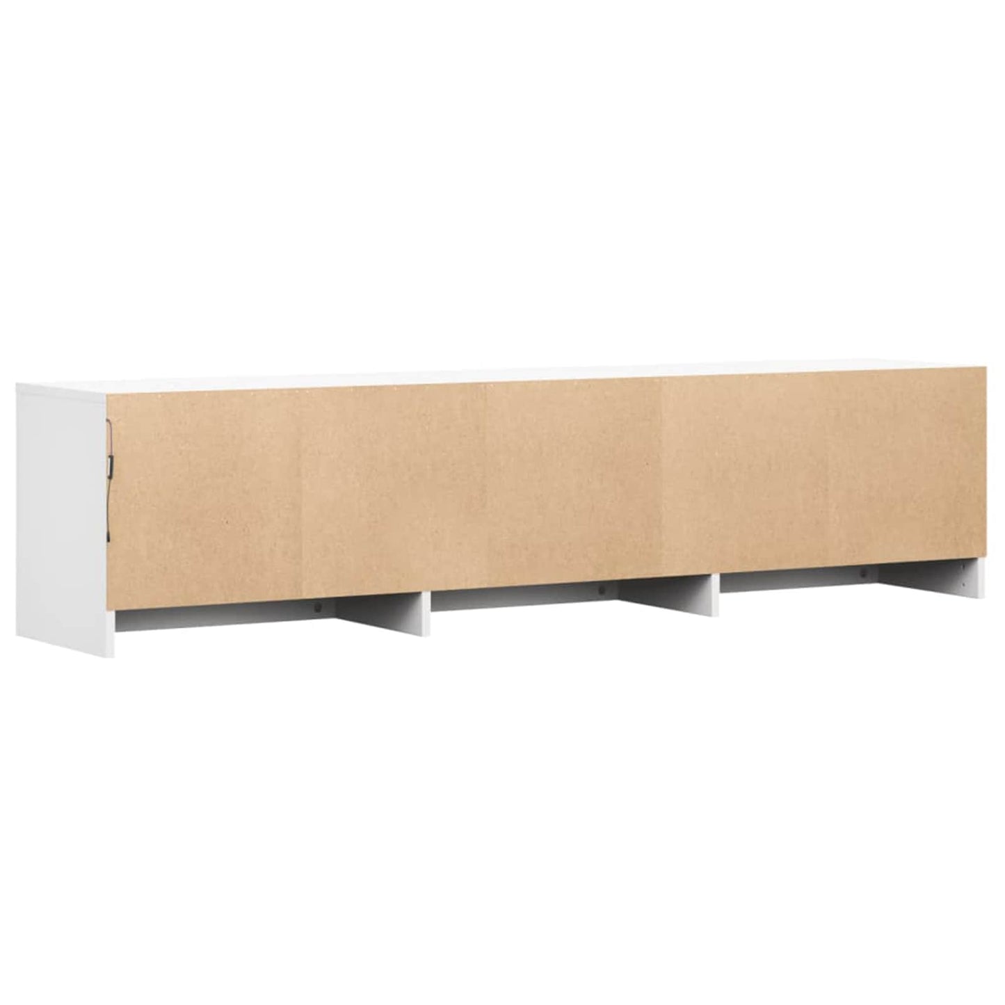 vidaXL TV Cabinet White Engineered Wood