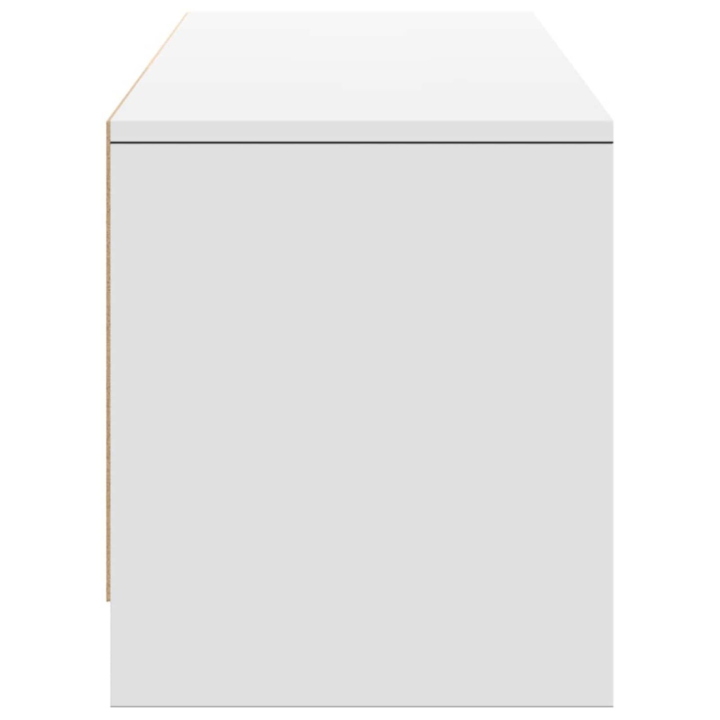 vidaXL TV Cabinet White Engineered Wood
