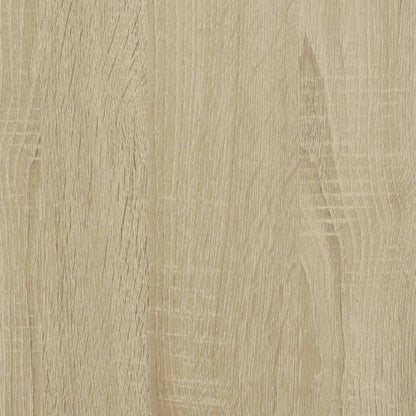 vidaXL TV Cabinet with LED Sonoma 165 x 34 x 40 cm Engineered Wood