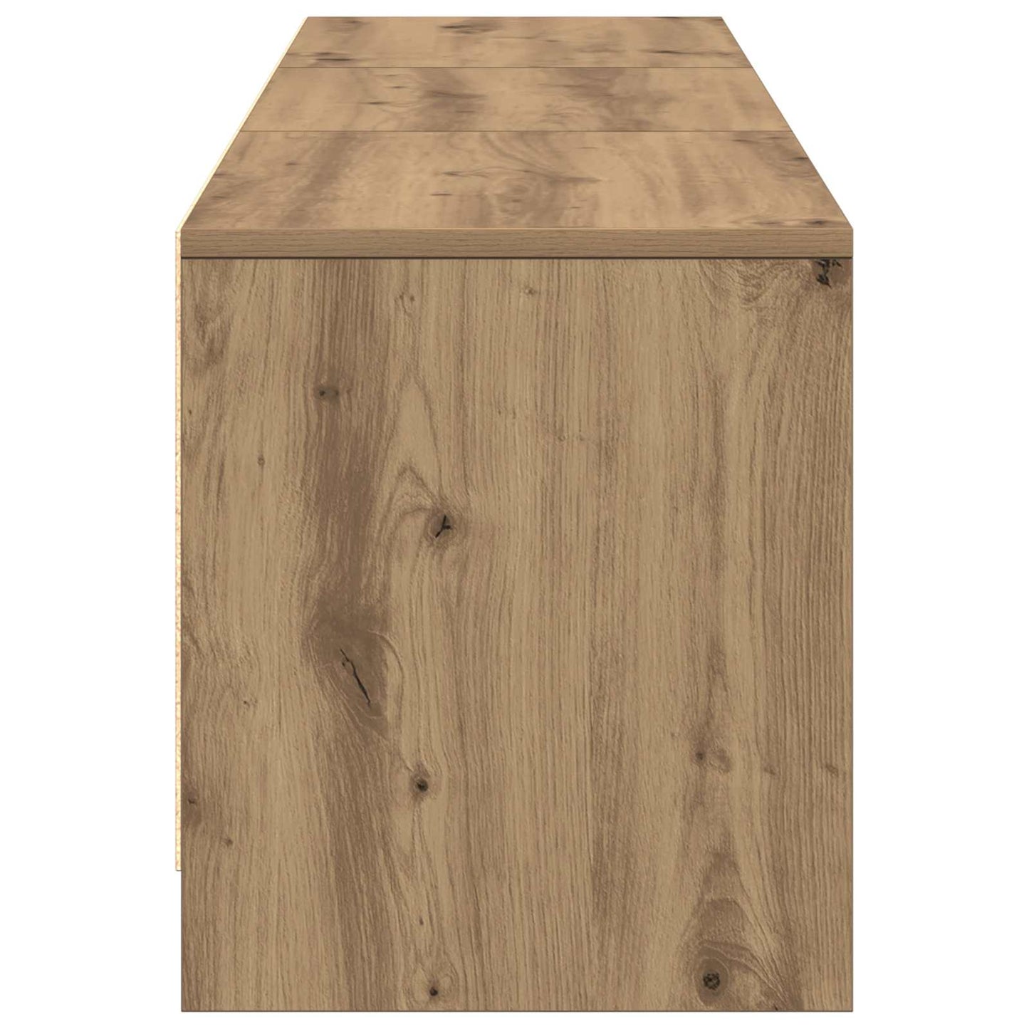 vidaXL TV Cabinet Artisan Oak Engineered Wood