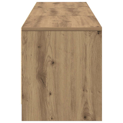 vidaXL TV Cabinet Artisan Oak Engineered Wood