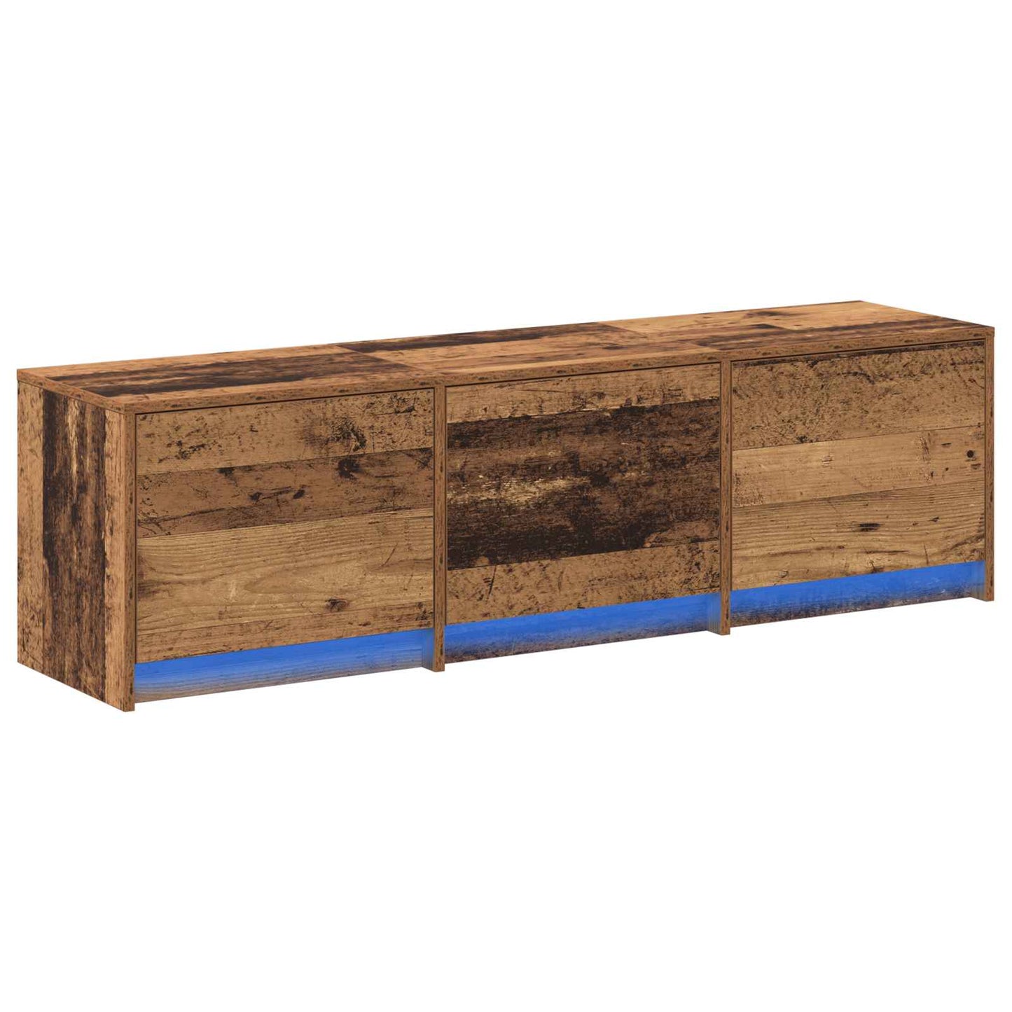 vidaXL TV Cabinet 140 x 34 x 40 cm Old Wood Engineered Wood