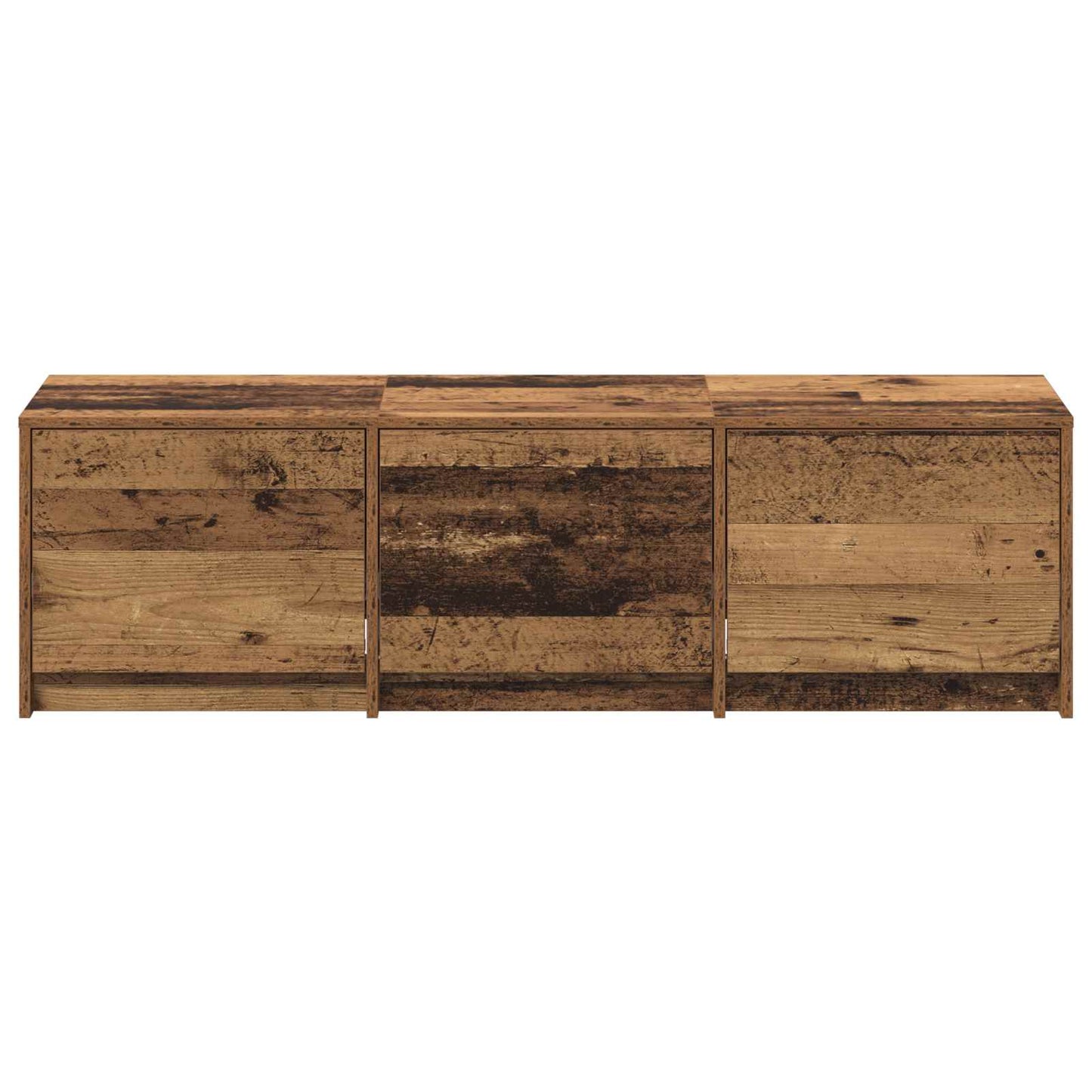vidaXL TV Cabinet 140 x 34 x 40 cm Old Wood Engineered Wood