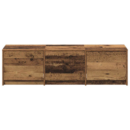 vidaXL TV Cabinet 140 x 34 x 40 cm Old Wood Engineered Wood