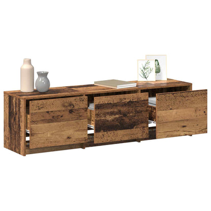 vidaXL TV Cabinet 140 x 34 x 40 cm Old Wood Engineered Wood
