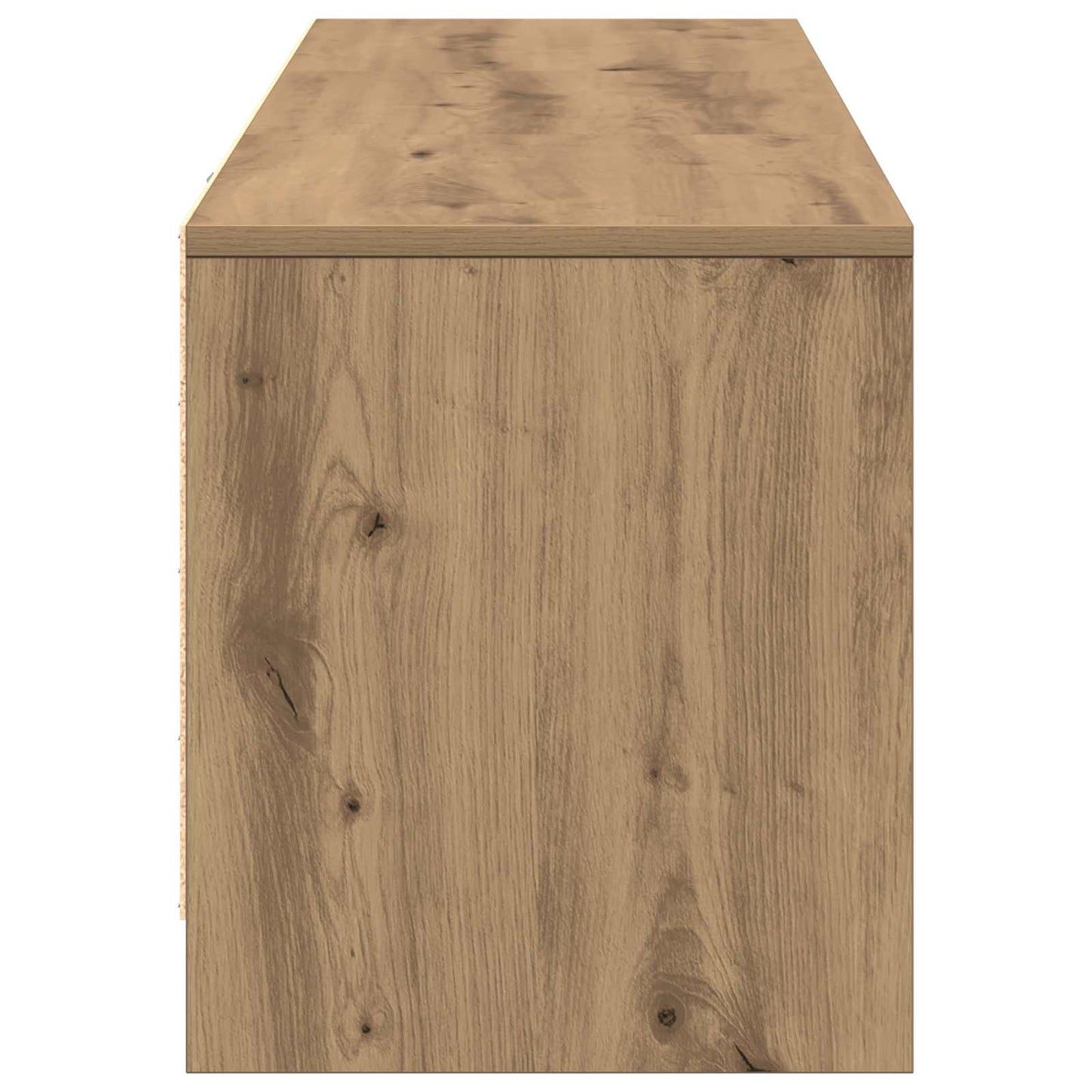 vidaXL TV Cabinet Artisan Oak Engineered Wood