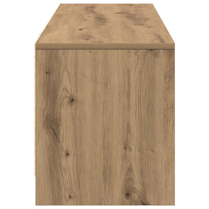 vidaXL TV Cabinet Artisan Oak Engineered Wood