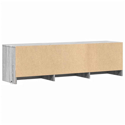 vidaXL TV Cabinet Grey Sonoma Engineered Wood