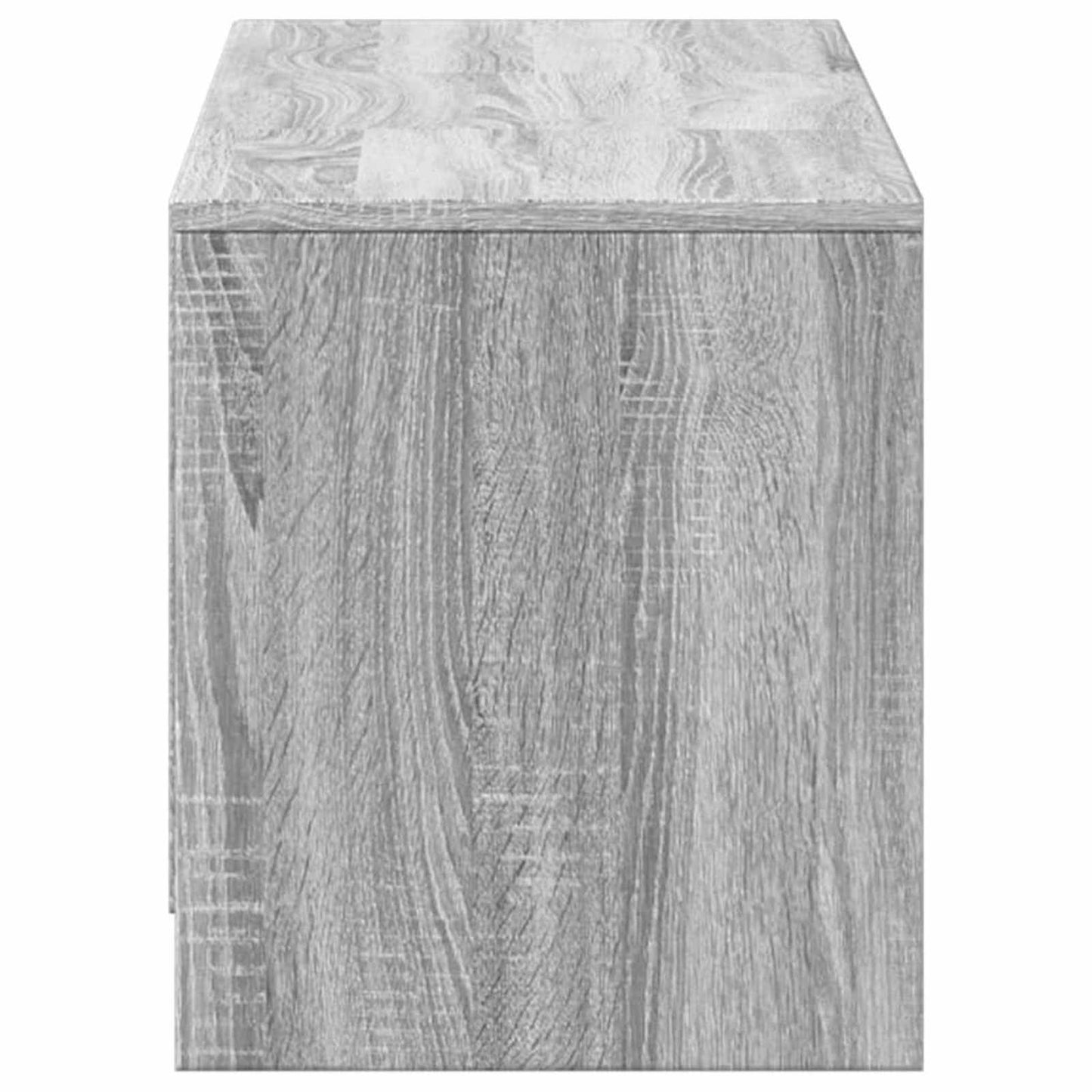 vidaXL TV Cabinet Grey Sonoma Engineered Wood