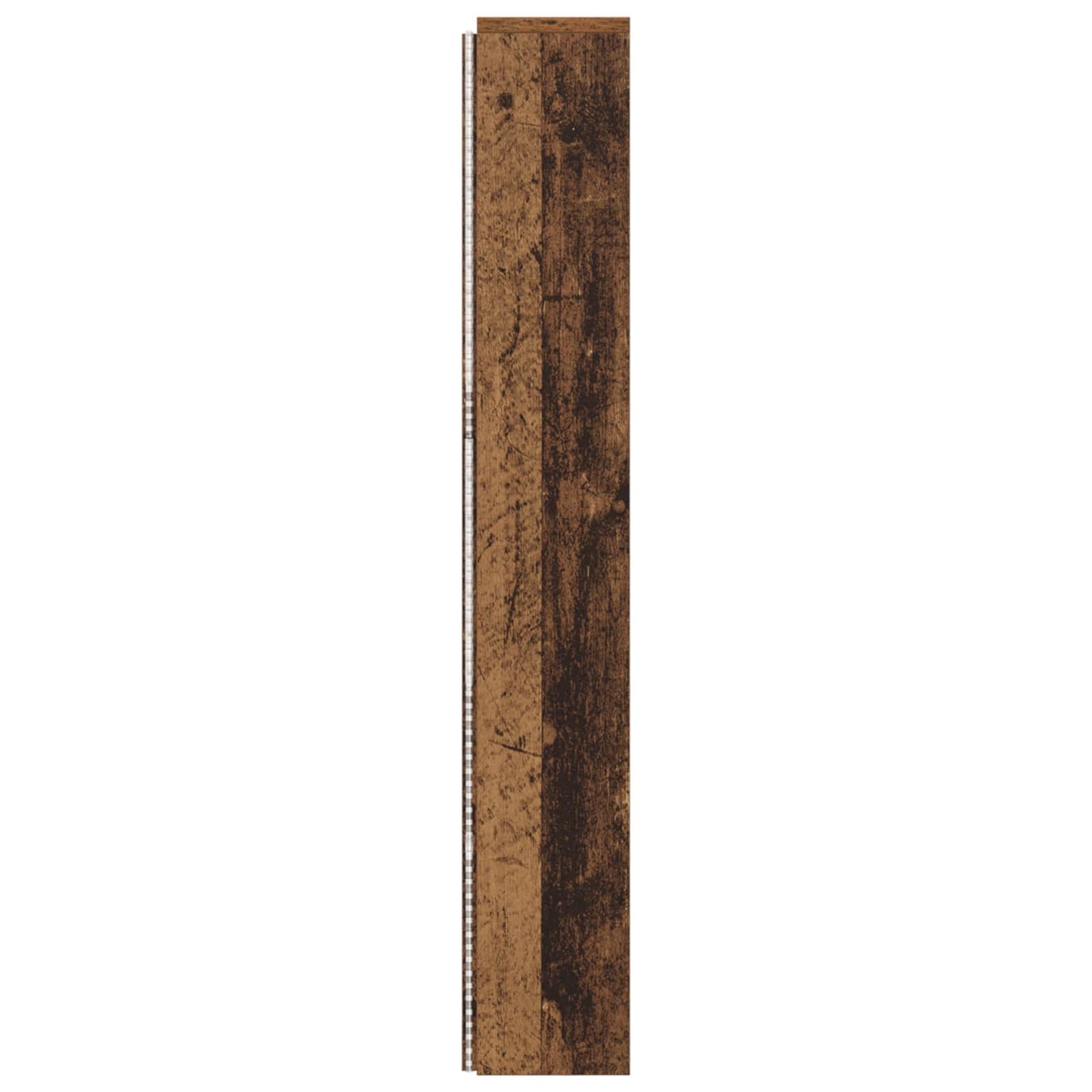 vidaXL Headboard Cabinet with LED Old Wood 180 x 16.5 x 103.5 cm