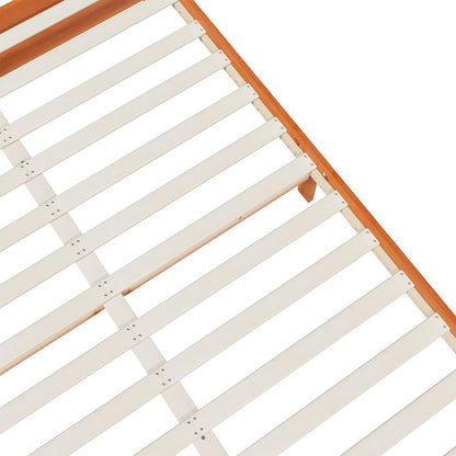 vidaXL Bed Frame Solid-Pine