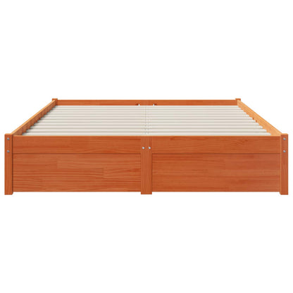 vidaXL Bed Frame Solid-Pine