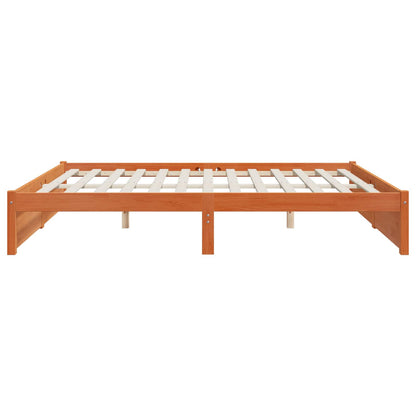 vidaXL Bed Frame Solid-Pine