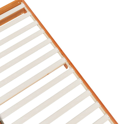 vidaXL Bed Frame Solid-Pine