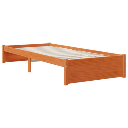 vidaXL Bed Frame Solid-Pine