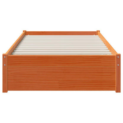 vidaXL Bed Frame Solid-Pine